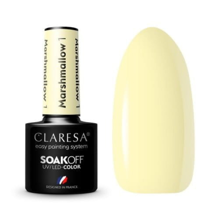 Lakier hybrydowy MARSHMALLOW 1 / 5g (81) CLARESA
