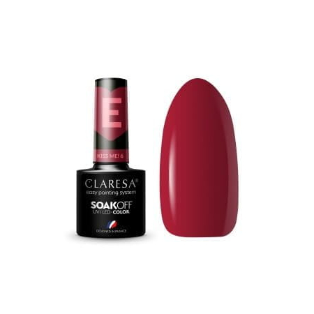 Lakier hybrydowy KISS ME 6 / 5g (80) CLARESA