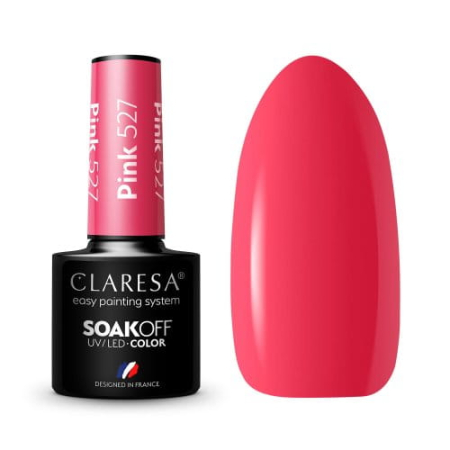 Lakier hybrydowy PINK 527 / 5g (61) CLARESA